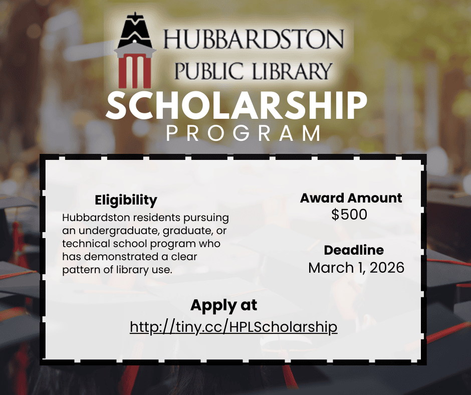 Ad for applying for the trustees 2026 scholarship with hyper link and due date of march 1, 2026